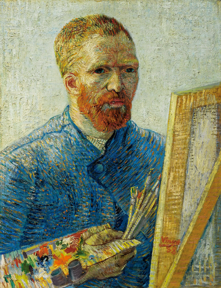  文森特·威廉·梵高  Vincent Willen Van Gogh —— 自画像 (5)